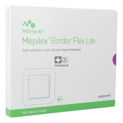 Mepilex Lite  15  x 15  cm 5 Pièces